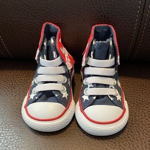 American flag converse kids
